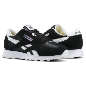 Reebok Classic Nylon - Primary School Turnschuhe Kinder - Schwarz/Weiß - DE 460-YPR